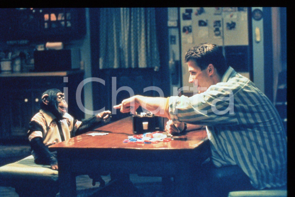 35mm vintage slide* 1991 STEP BY STEP - Sasha MITCHELL in una scena della serie