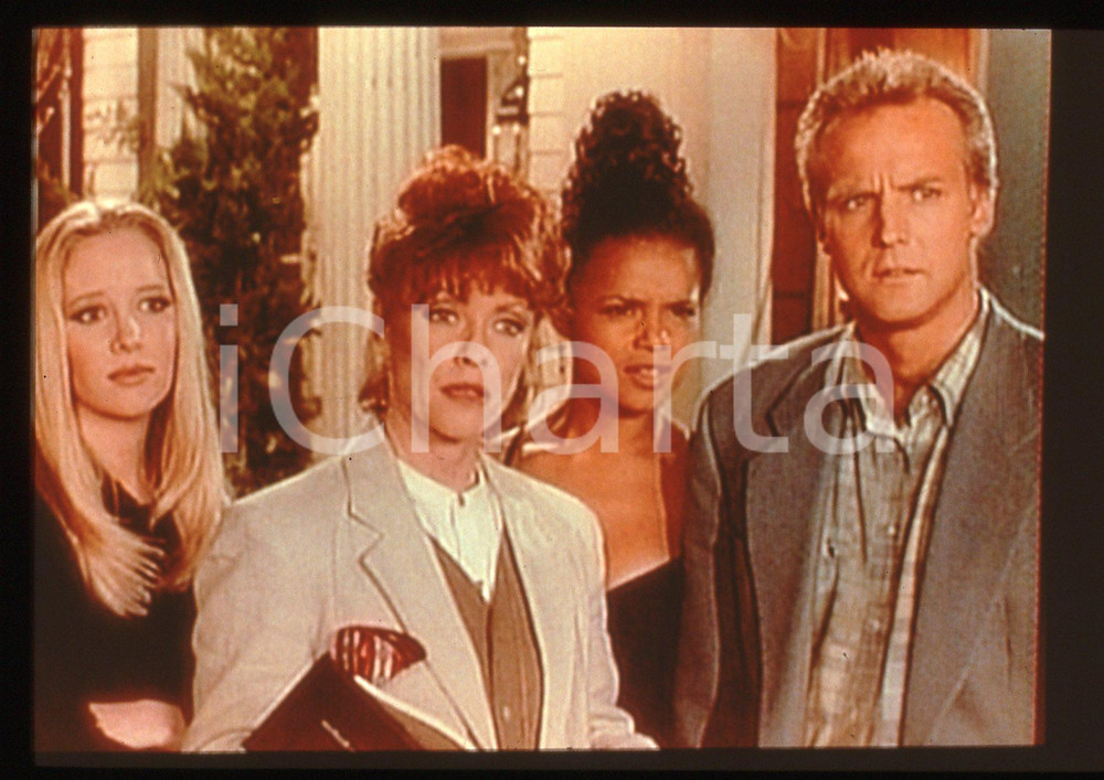 35mm vintage slide* 1993 DIAGNOSIS MURDER -  Victoria ROWELL e Barry VAN DYKE