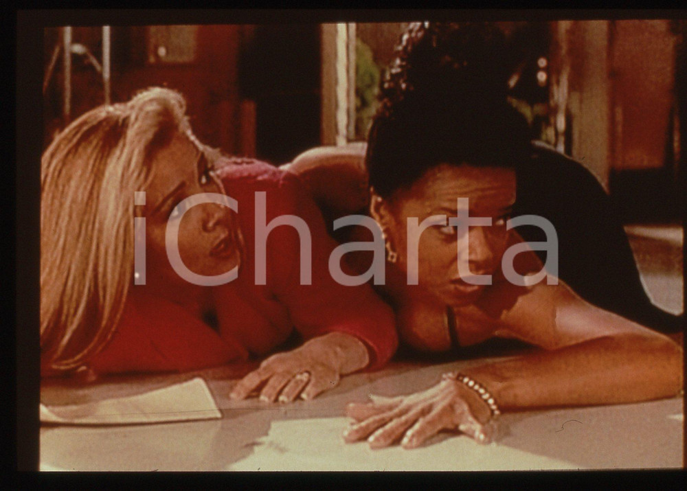 35mm vintage slide* 1993 DIAGNOSIS MURDER - Victoria ROWELL in una scena 