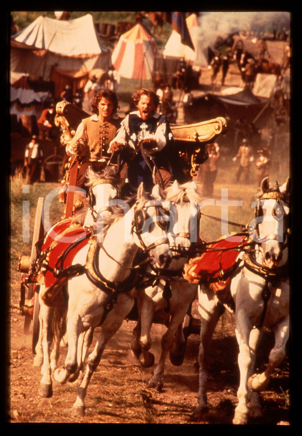 Fotografia d epoca originale 35mm vintage slide1993 THE THREE MUSKETEERS  Chris O DONNELL Kiefer SUTHERLAND 1