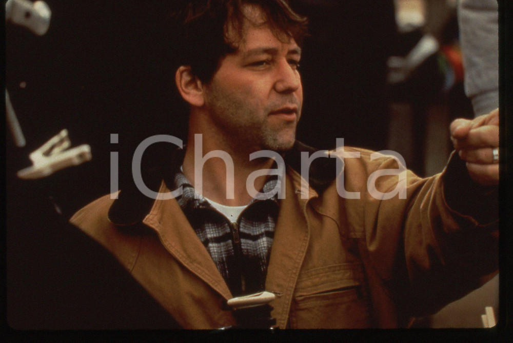 Fotografia d epoca originale 35mm vintage slide 1995 THE QUICK AND THE DEAD  Russell CROWE ritratto 1