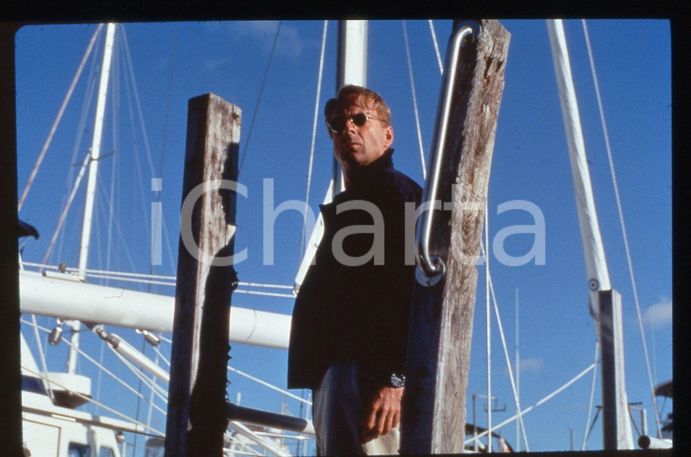 Fotografia d epoca originale 35mm vintage slide 1997 Film THE JACKAL  Bruce WILLIS in una scena 1
