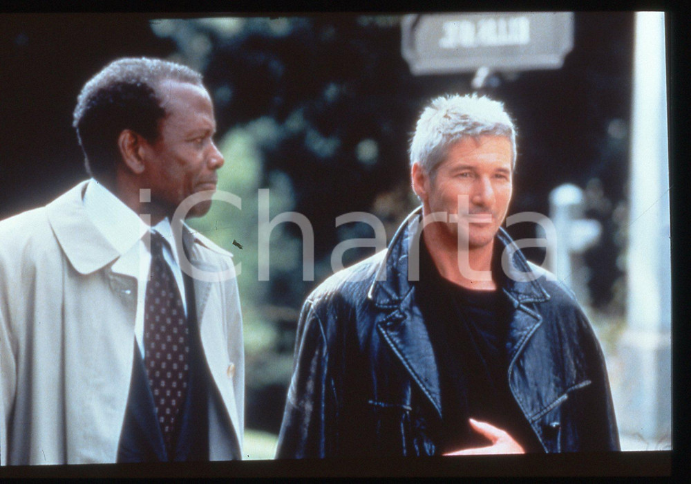 35mm vintage slide* 1997 Film THE JACKAL - Richard GERE e Sidney POITIER (3)
