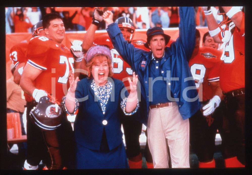 Fotografia d epoca originale 35mm vintage slide 1998 Film THE WATERBOY  Kathy BATES e Henry WINKLER 1