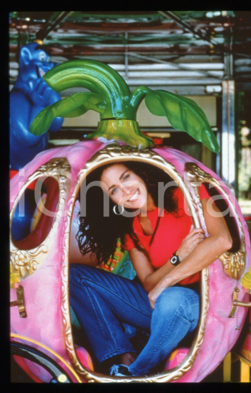 35mm vintage slide*1998 Serie Tv TUTTI GLI UOMINI SONO UGUALI - Randi INGERMAN