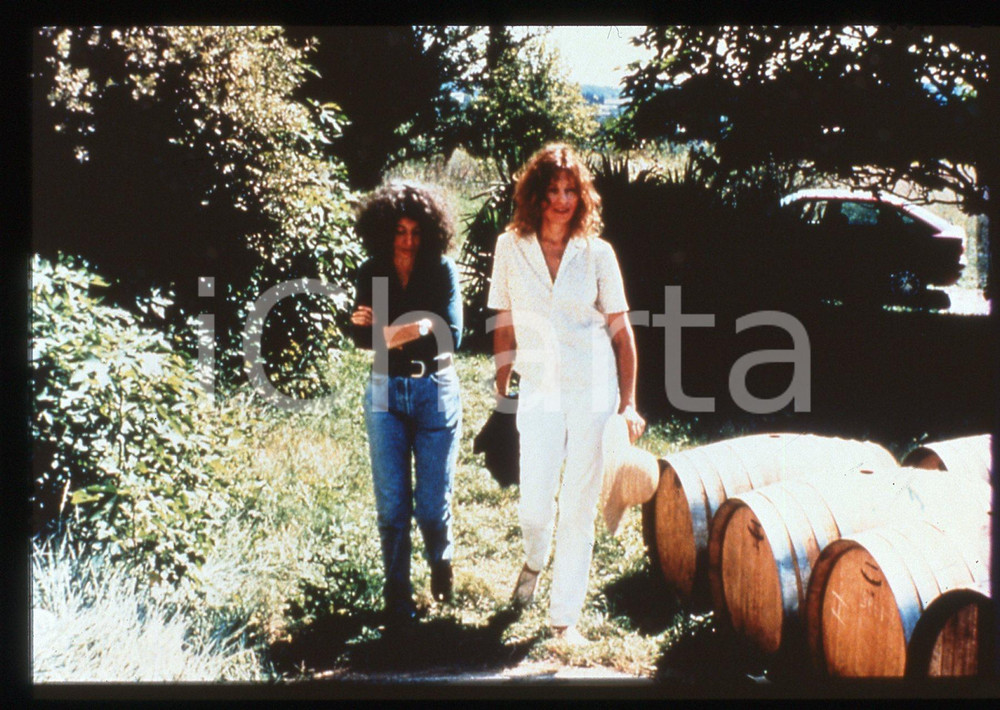 Fotografia d epoca originale 35mm vintage slide1998 Film RACCONTO D AUTUNNO  Béatrice ROMAND in una scena 1