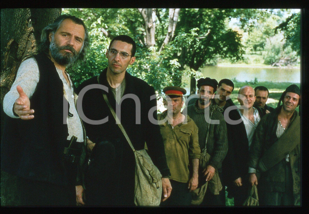 Fotografia d epoca originale 35mm vintage slide1997 Film LA TREGUA  John TURTURRO interpreta Primo LEVI 4 1