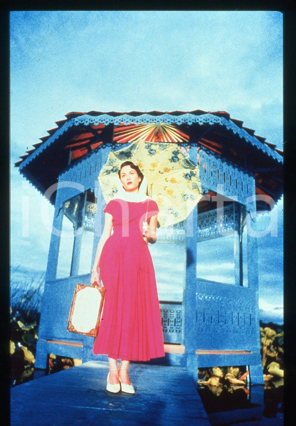 Fotografia d epoca originale 35mm vintage slide 2000 Film TEARS OF THE BLACK TIGER  Stella MALUCCHI 1