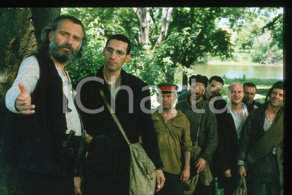 Fotografia d epoca originale 35mm vintage slide1997 Film LA TREGUA  John TURTURRO interpreta Primo LEVI 6 1