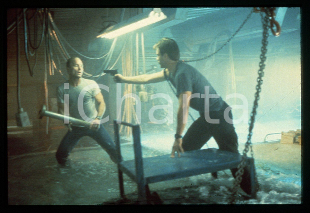 Fotografia d epoca originale 35mm vintage slide 1989 Film THE ABYSS regia James CAMERON  Una scena 1