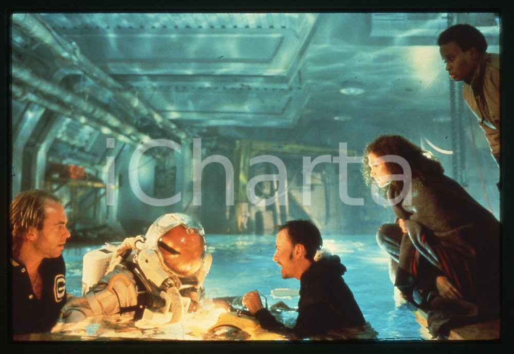 35mm vintage slide* 1989 Film THE ABYSS regia James CAMERON - Una scena (3)