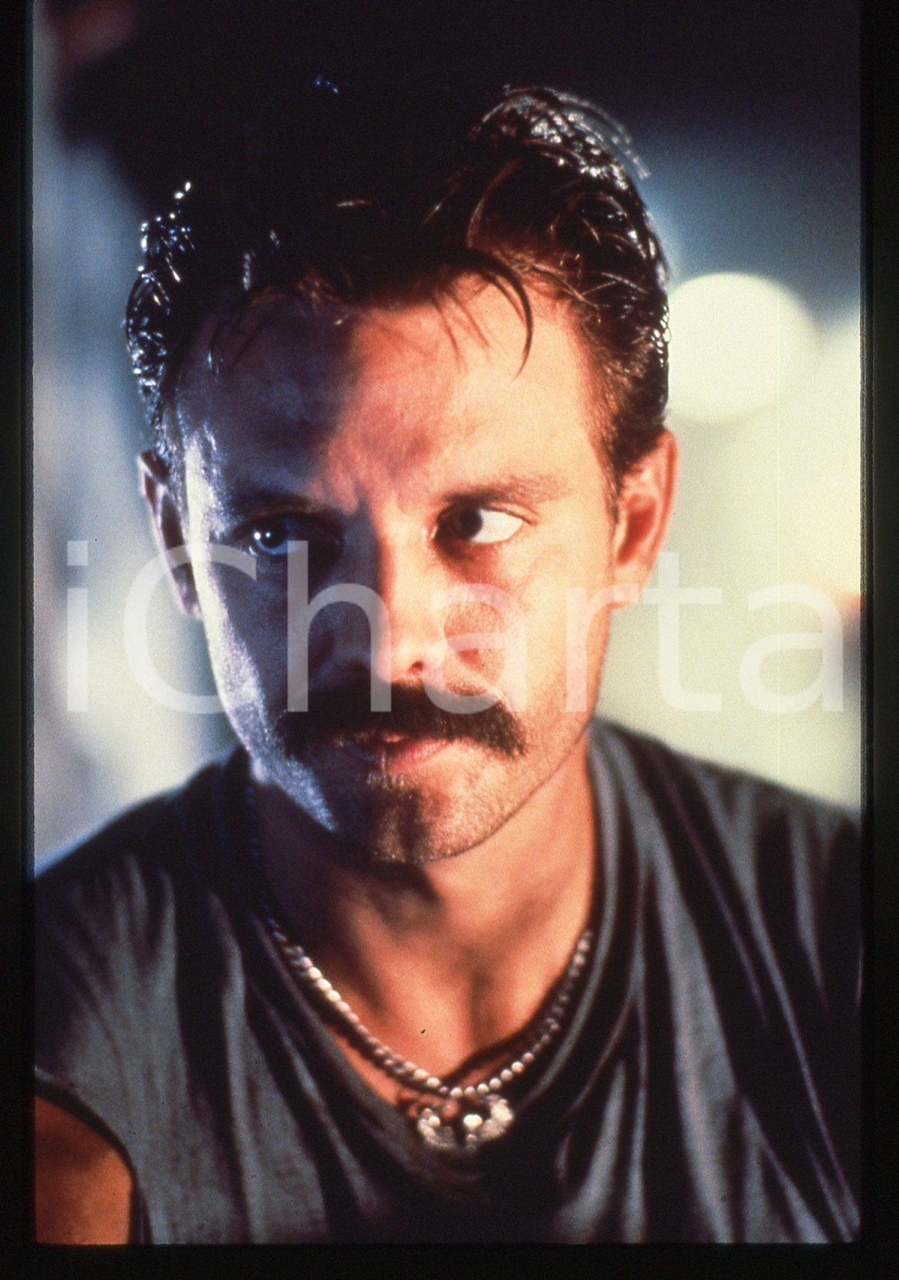 35mm vintage slide* 1989 Film THE ABYSS - Michael BIEHN in una scena