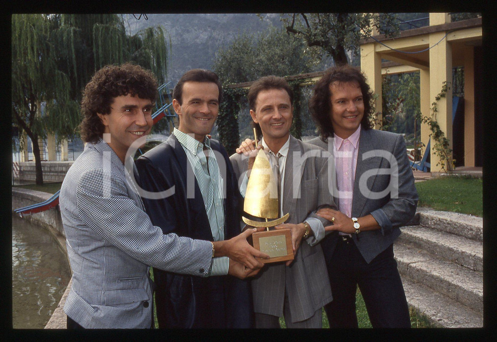 35mm vintage slide* 1988 RIVA DEL GARDA - POOH vincitori premio VELA D'ORO (4)
