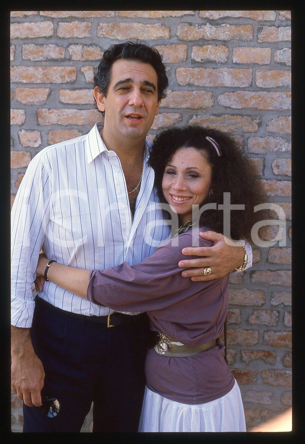 35mm vintage slide* 1984 VENEZIA - Plácido DOMINGO e Julia MIGENES (6)
