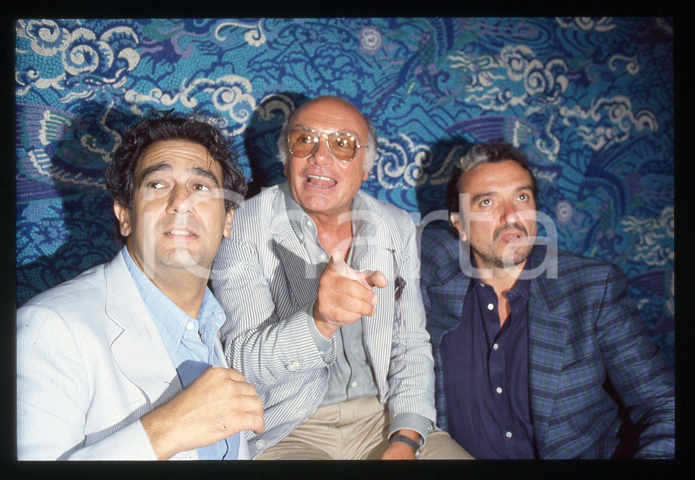 35mm vintage slide*1984 VENEZIA  Francesco ROSI Plácido DOMINGO Ruggero RAIMONDI