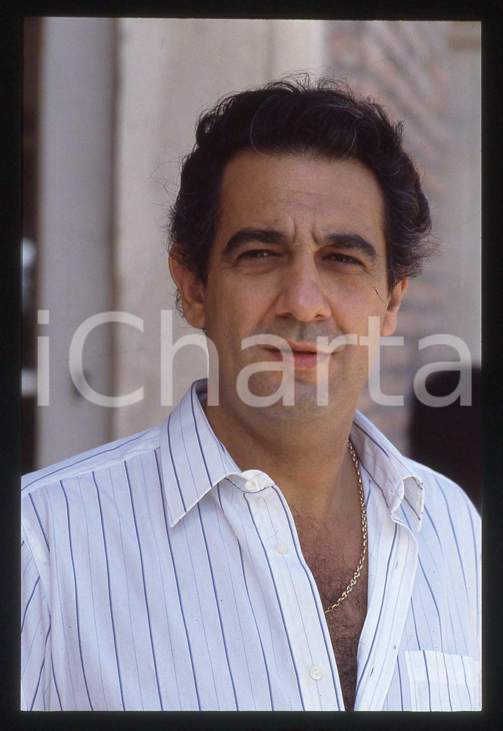 35mm vintage slide* 1984 VENEZIA - Plácido DOMINGO ritratto del cantante (4)