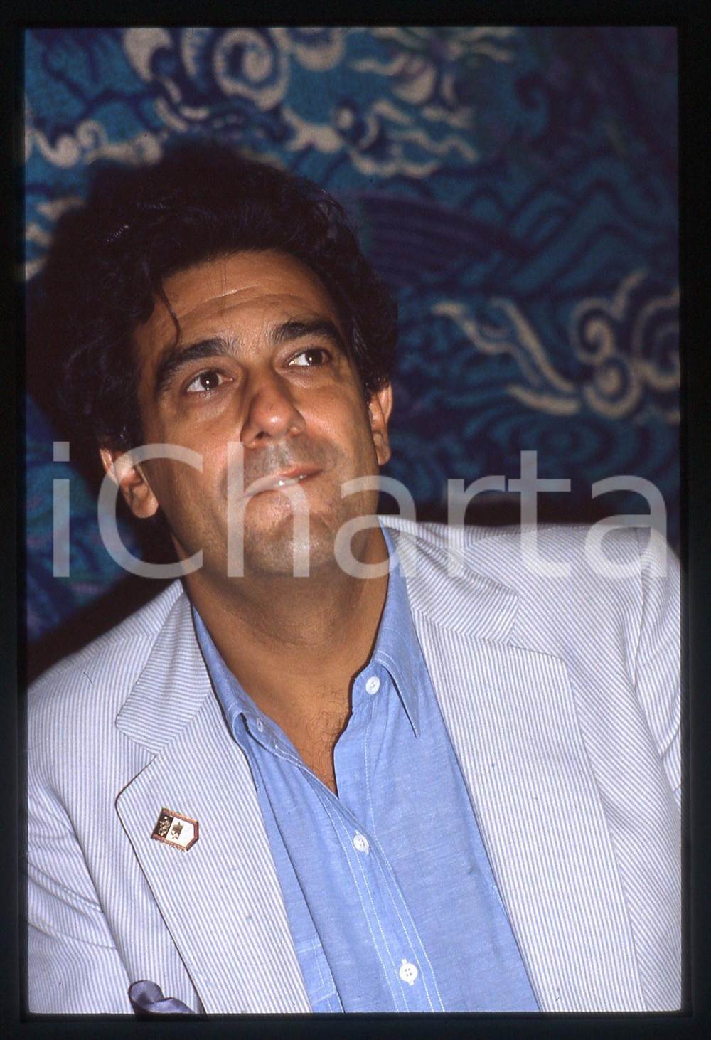 35mm vintage slide* 1984 VENEZIA - Plácido DOMINGO ritratto del cantante (7)