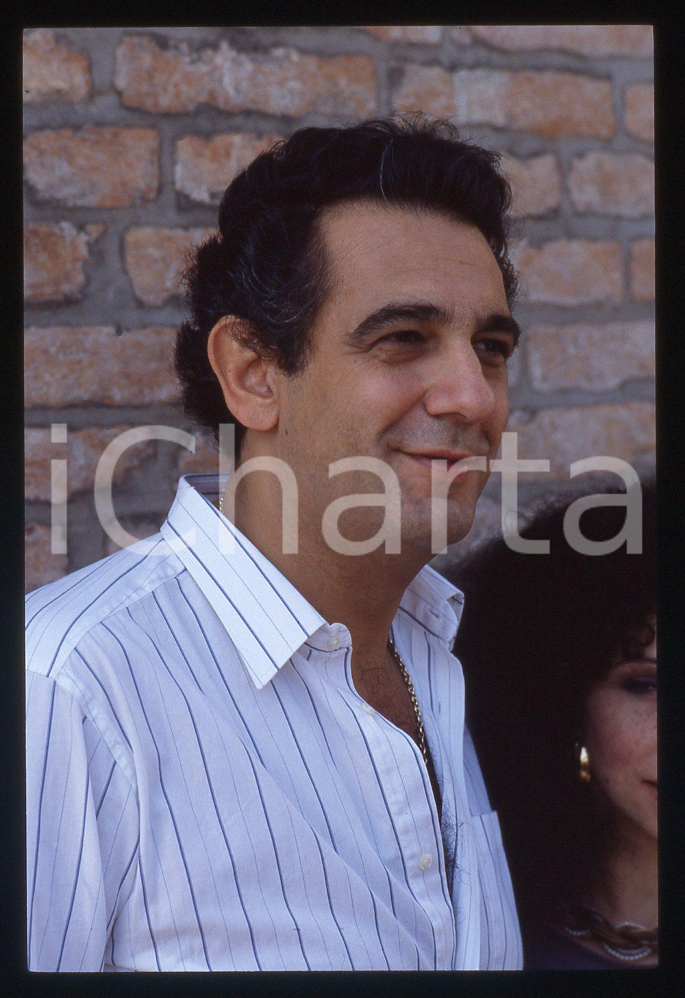 35mm vintage slide* 1984 VENEZIA - Plácido DOMINGO ritratto del cantante (10)