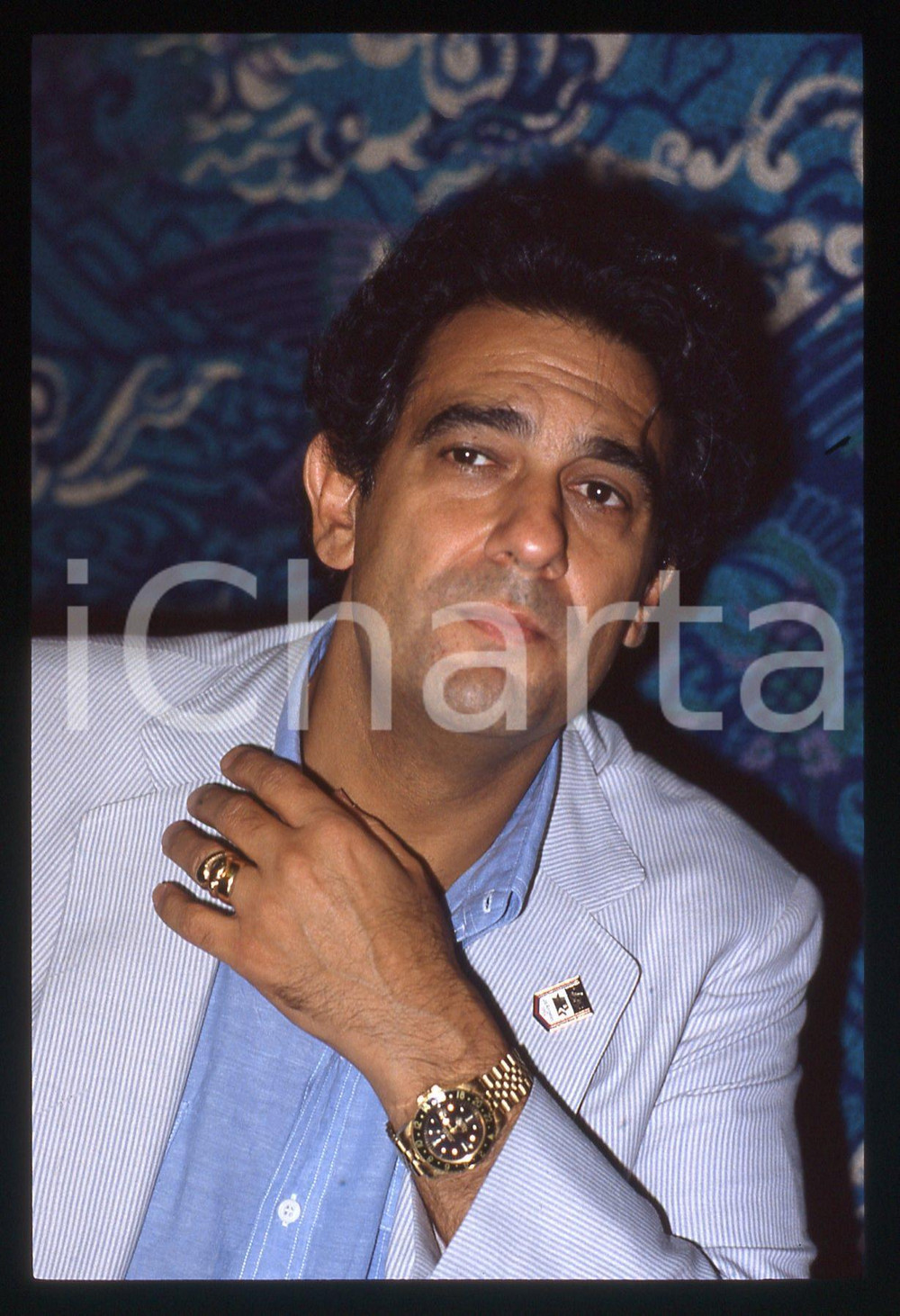 35mm vintage slide* 1984 VENEZIA - Plácido DOMINGO ritratto del cantante (12)
