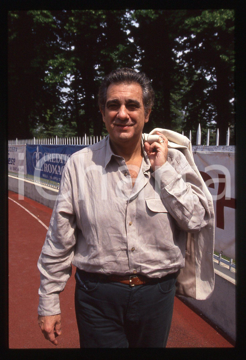 35mm vintage slide* 1993 IMOLA -  Plácido DOMINGO ritratto del cantante (2)