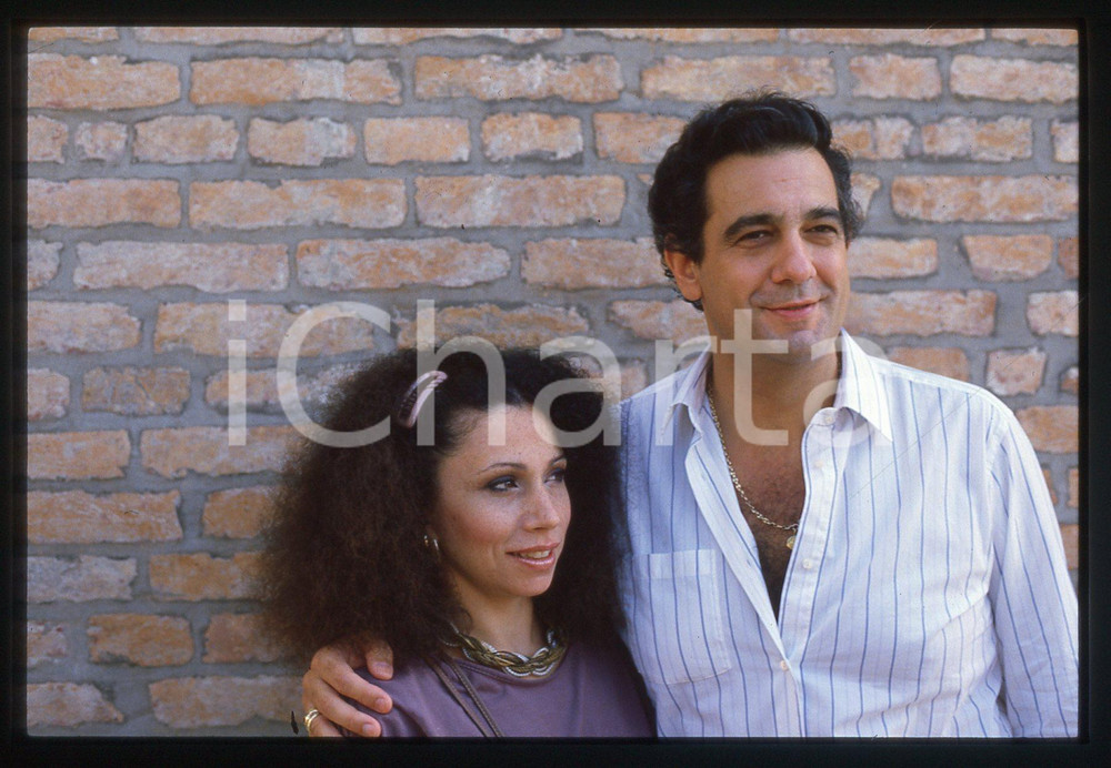 35mm vintage slide* 1984 VENEZIA - Plácido DOMINGO e Julia MIGENES (13)