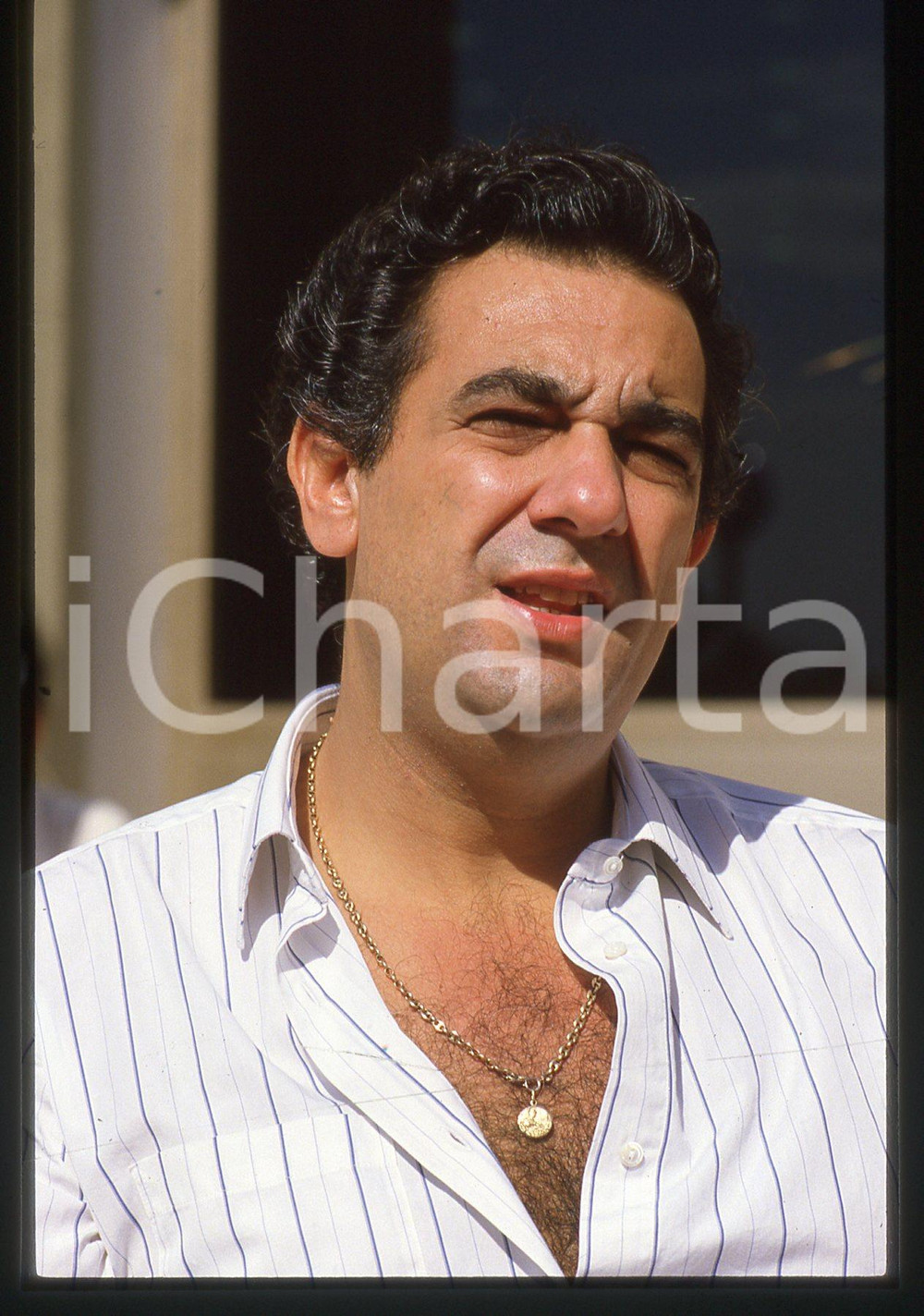 35mm vintage slide* 1984 VENEZIA - Plácido DOMINGO ritratto del cantante (13)