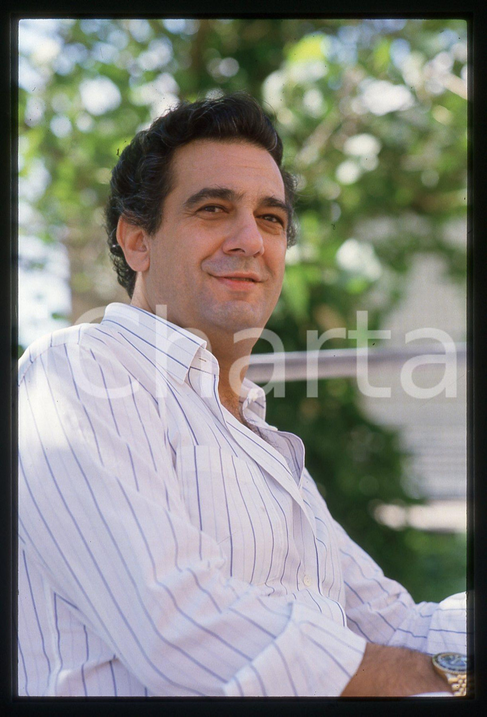 35mm vintage slide* 1984 VENEZIA - Plácido DOMINGO ritratto del cantante (18)