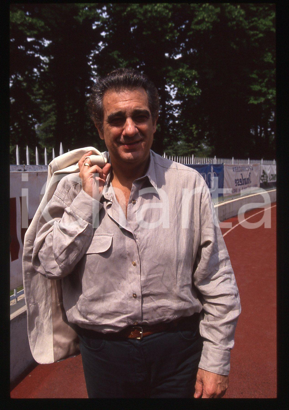 35mm vintage slide* 1993 IMOLA -  Plácido DOMINGO ritratto del cantante (3)