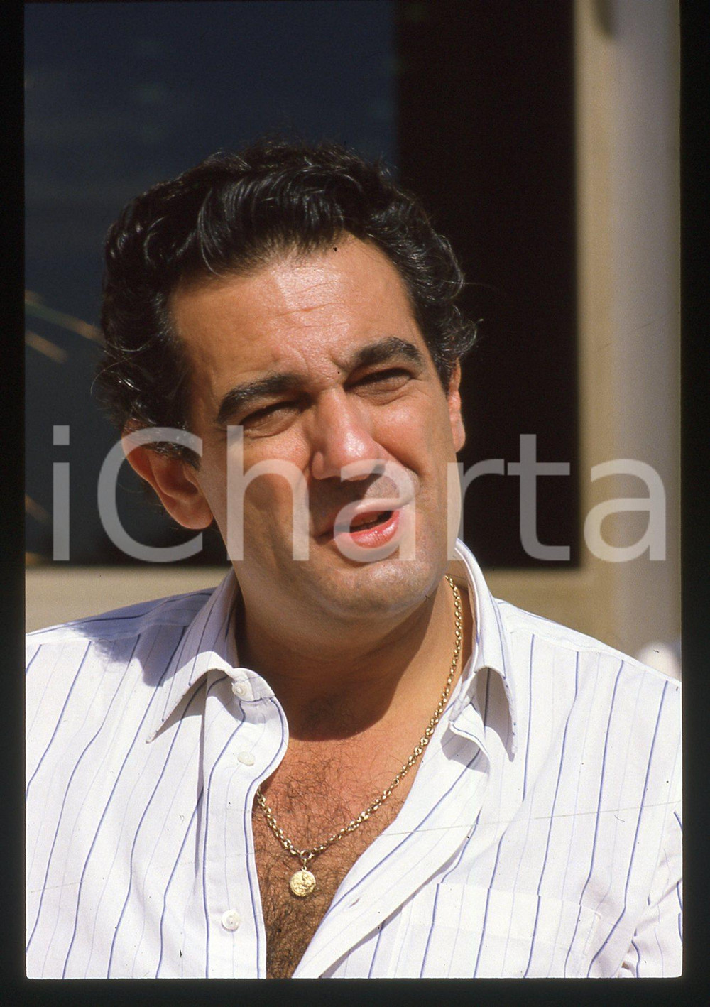 35mm vintage slide* 1984 VENEZIA - Plácido DOMINGO ritratto del cantante (19)
