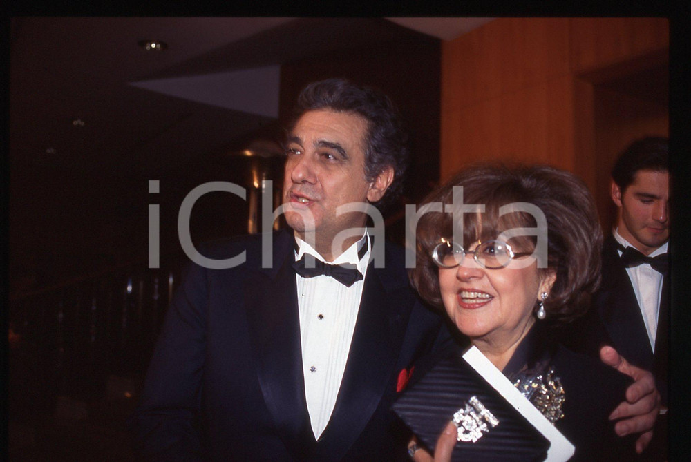 35mm vintage slide* 1985ca MONTECARLO - Plácido DOMINGO con Marta ORNELAS (6)