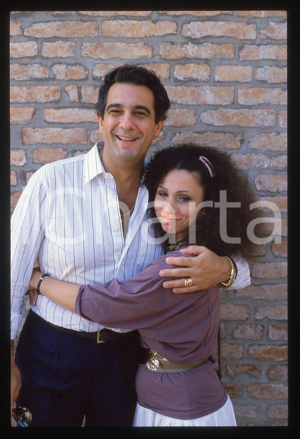 35mm vintage slide* 1984 VENEZIA - Plácido DOMINGO e Julia MIGENES (16)