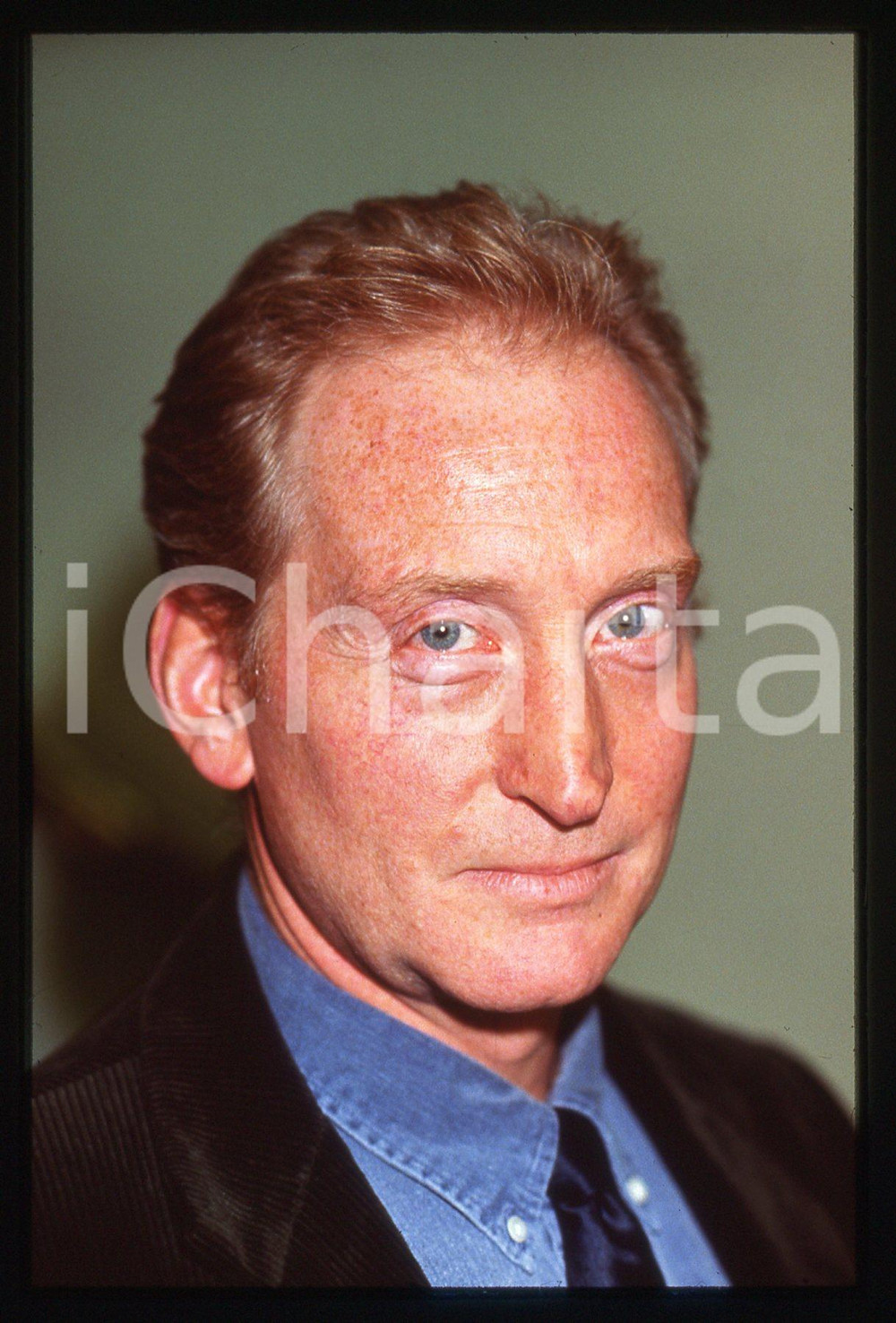 35mm vintage slide* 1990ca CINEMA - Charles DANCE ritratto dell'attore 