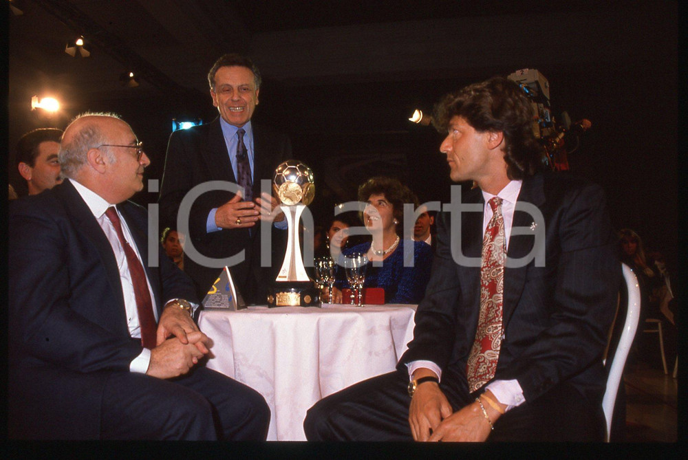 35mm vintage slide*1990 PALLONE DI PLATINO - Paolo VALENTI GIANCARLO ANTOGNONI *