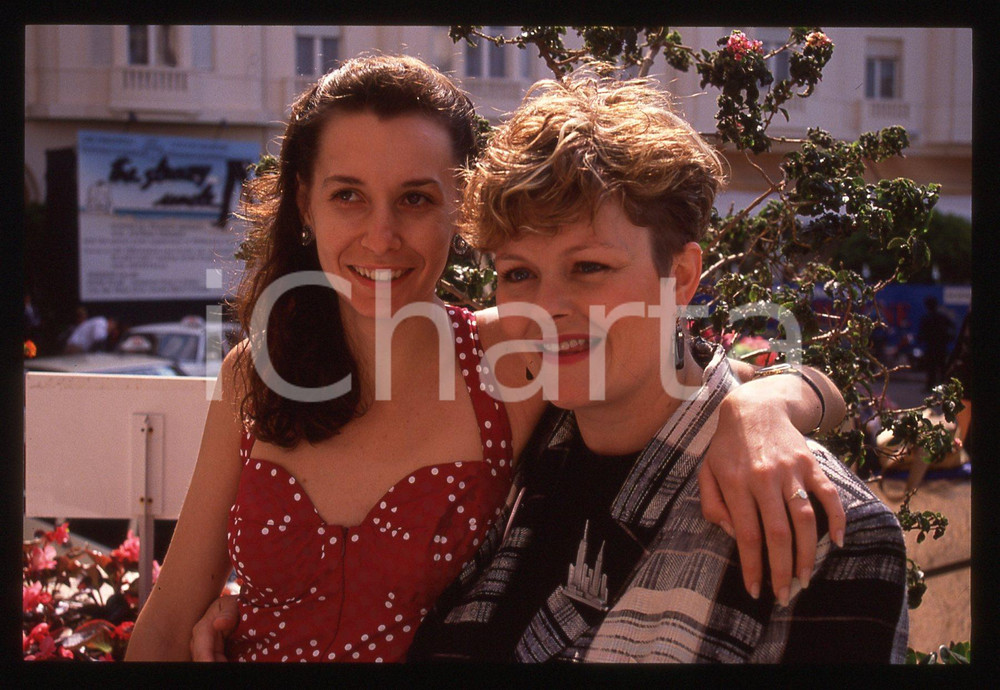35mm vintage slide* 1989 Festival di CANNES Karen COLSTON e Genevieve LEMON (2)