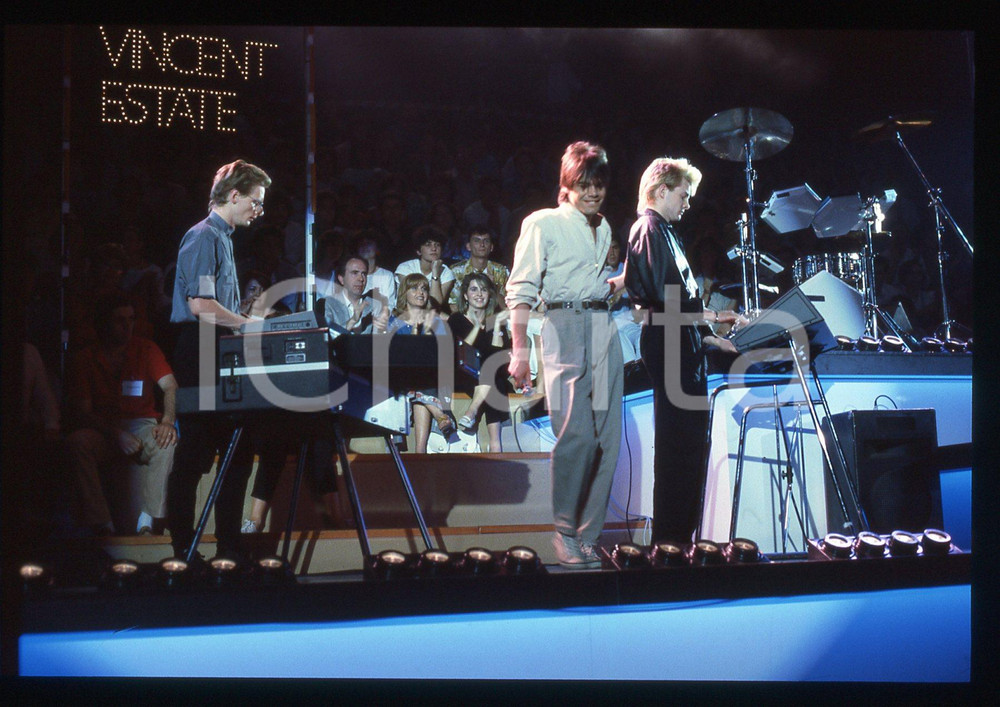 35mm vintage slide*1984 SAINT VINCENT - ALPHAVILLE in "Sounds like a melody" (2)