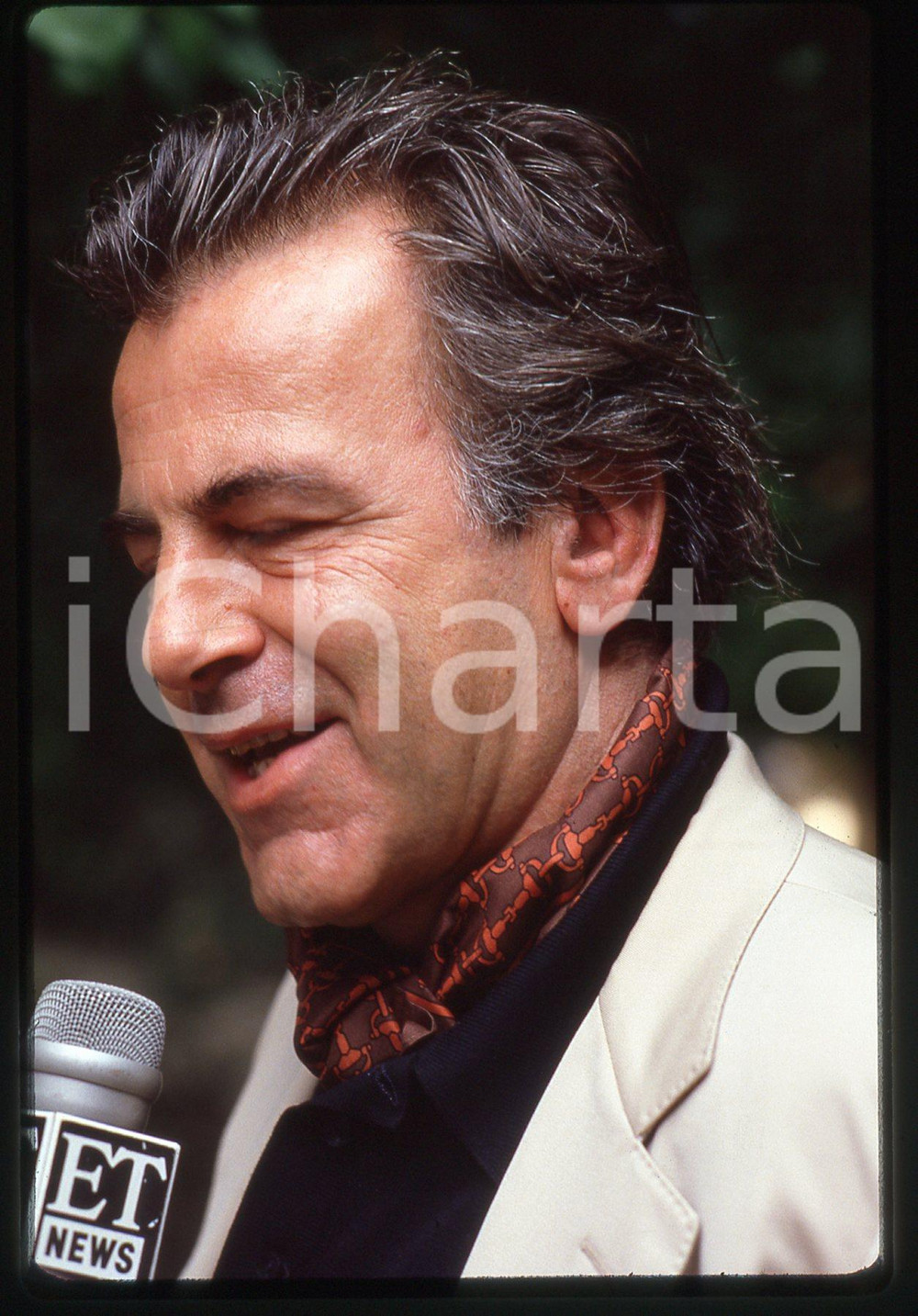 35mm vintage slide* 1985 VENEZIA - Maximilian SCHELL ritratto dell'attore