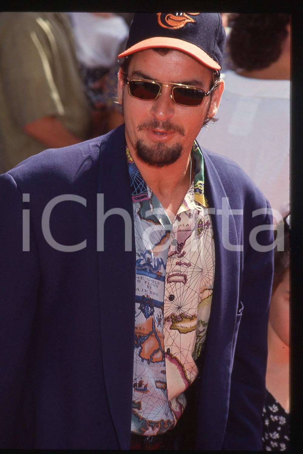 35mm vintage slide* 1992 LOS ANGELES Charlie SHEEN Premiere THE MIGHTY DUCKS