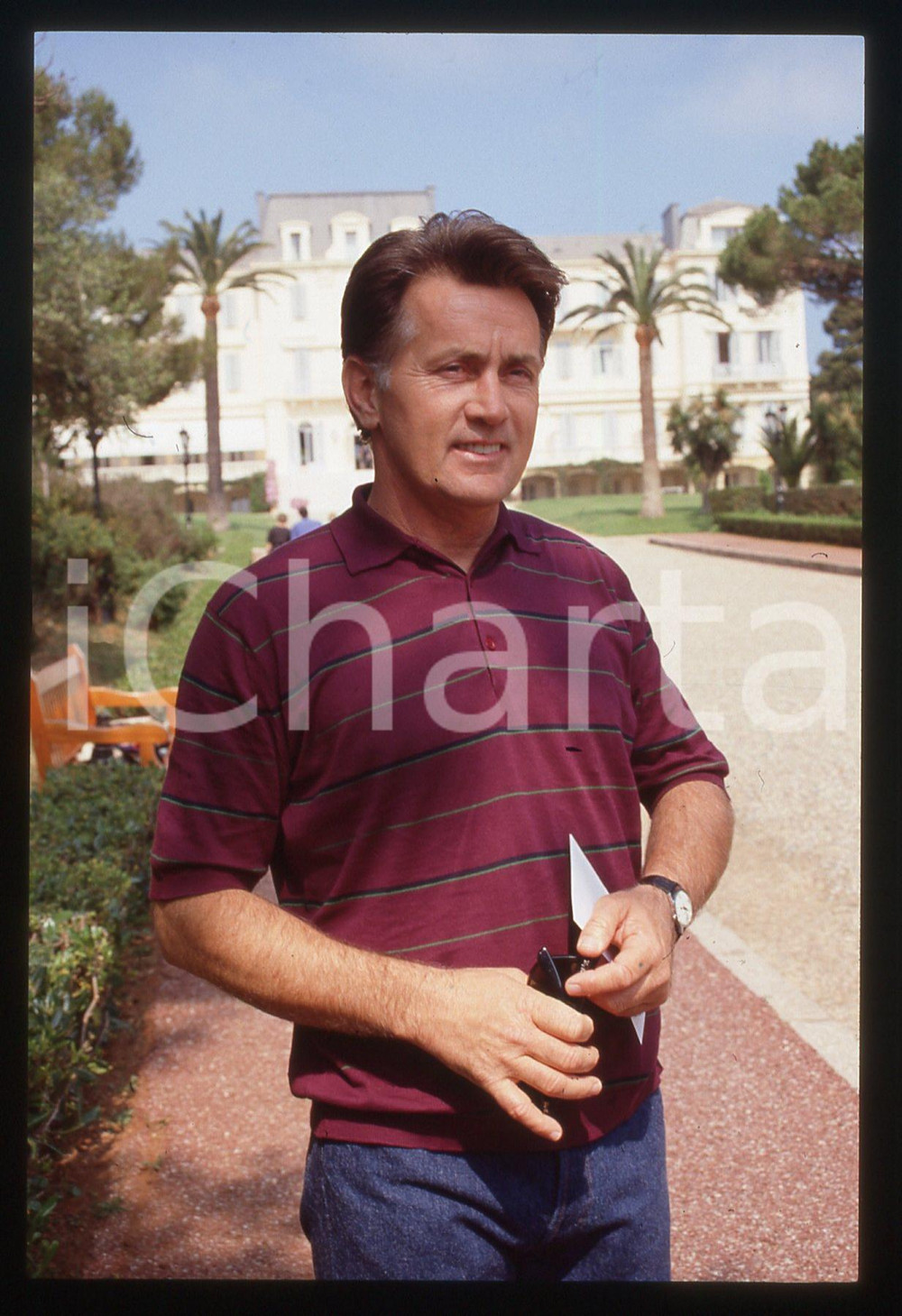 35mm vintage slide* 1990ca CINEMA - Martin SHEEN ritratto dell'attore (4)