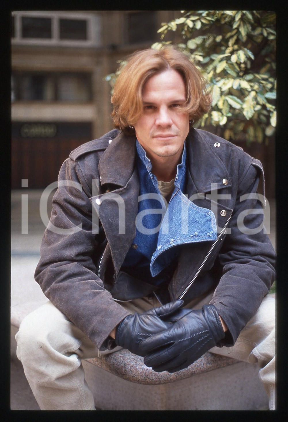 35mm vintage slide* 1990ca CINEMA - Craig SHEFFER ritratto dell'attore (4)