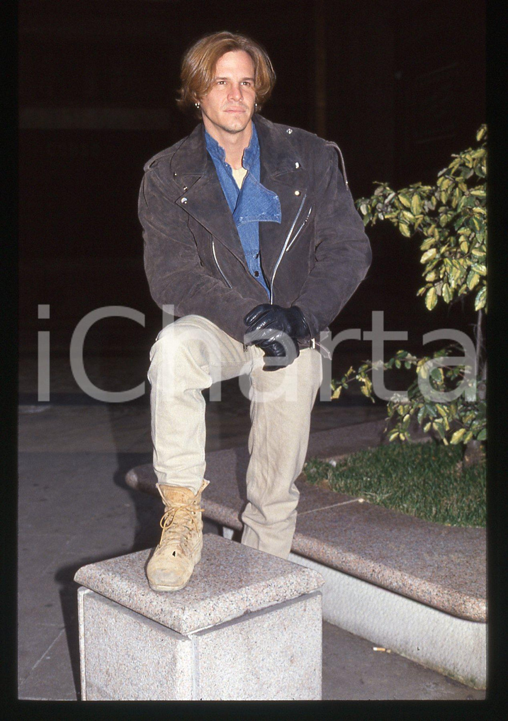 35mm vintage slide* 1990ca CINEMA - Craig SHEFFER ritratto dell'attore (14)