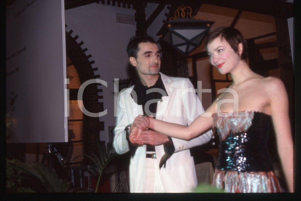 35mm vintage slide* 1998 MILANO - Alexsandro PALOMBO ritratto dello stilista (8)