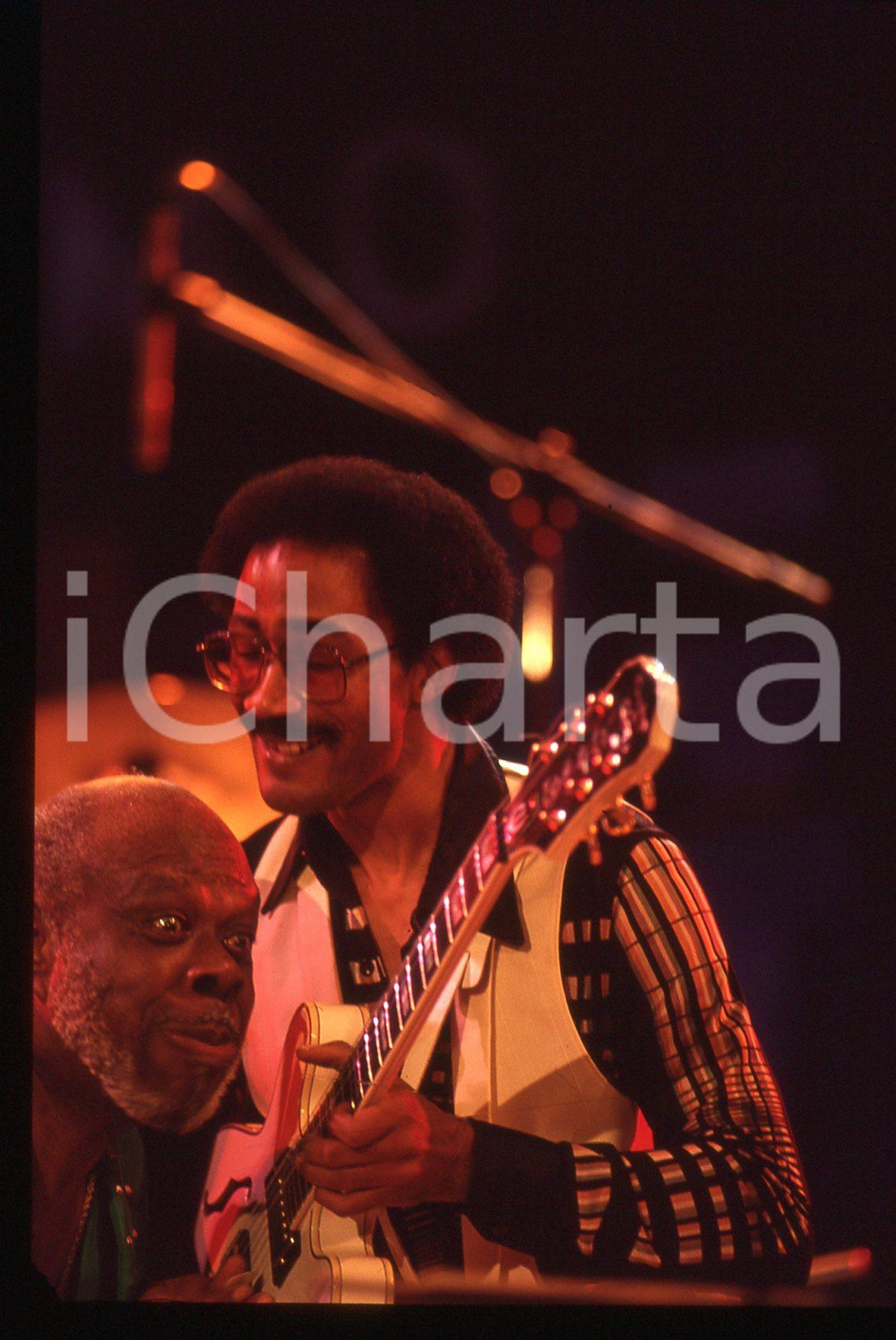 35mm vintage slide* 1991 Festival SANREMO Blues - Rufus THOMAS in concerto (12)