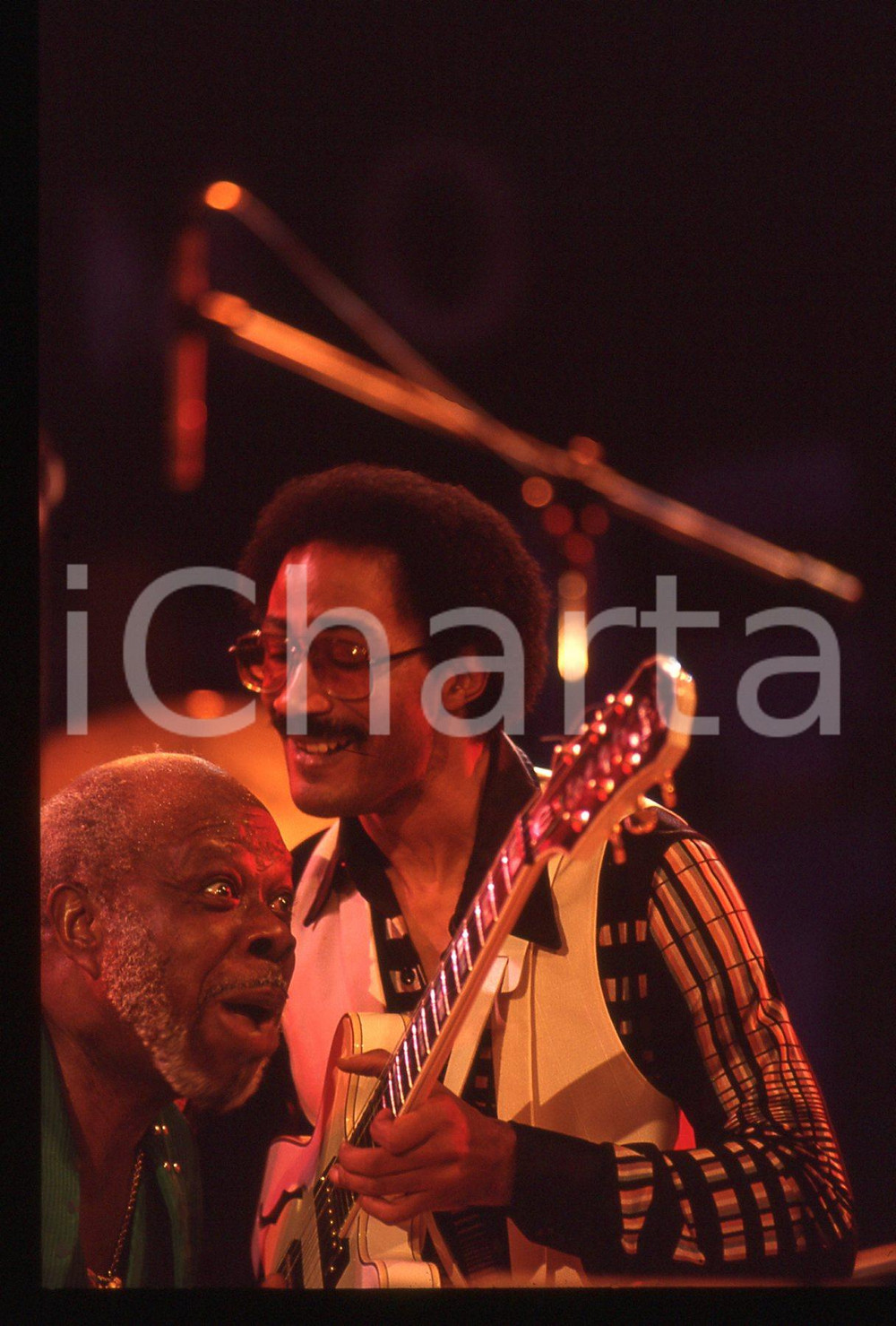 35mm vintage slide* 1991 Festival SANREMO Blues - Rufus THOMAS in concerto (14)