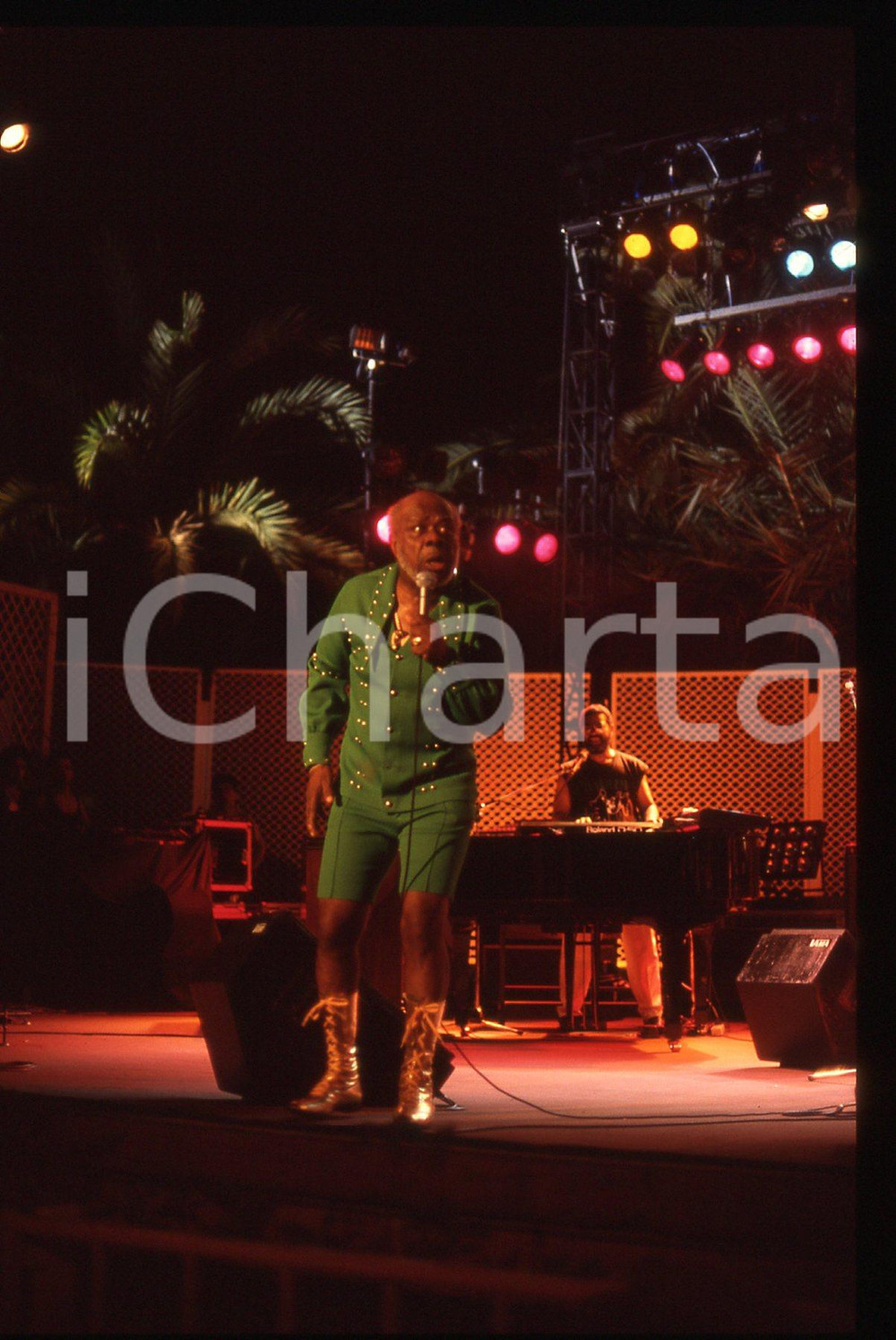 35mm vintage slide* 1991 SANREMO - Rufus THOMAS al Blues Festival (7)