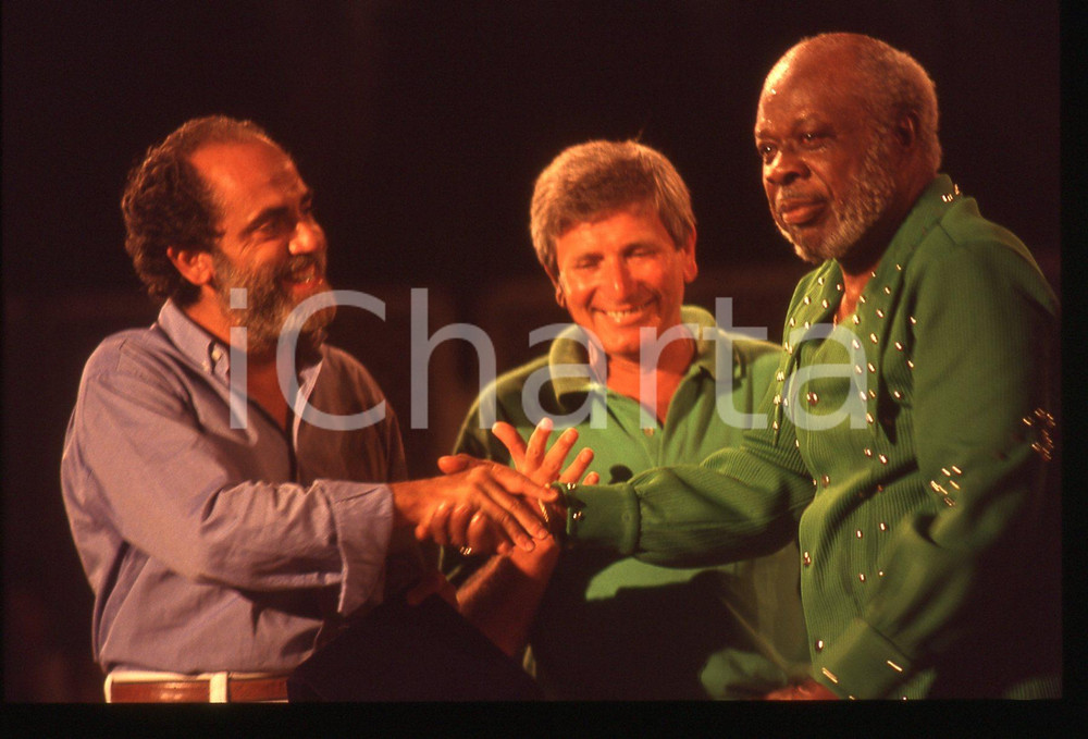 35mm vintage slide* 1991 SANREMO - Rufus THOMAS al Blues Festival (22)