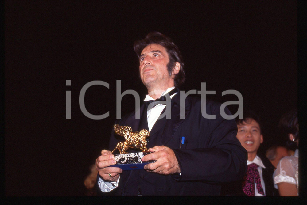 35mm vintage slide* 1994 Festival di VENEZIA Al PACINO Leone D'Oro alla carriera