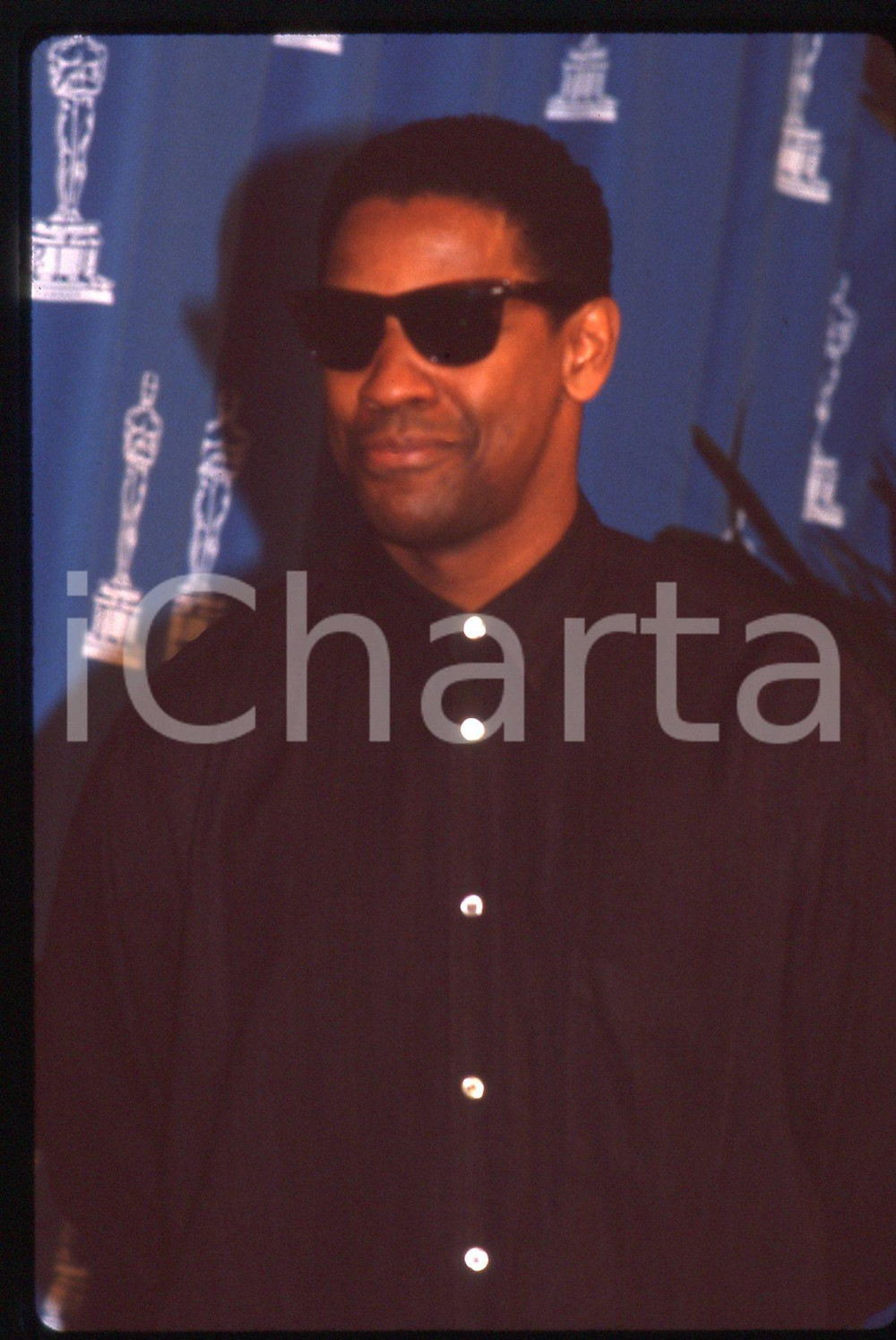 35mm vintage slide* 1993 ACADEMY AWARDS - Denzel WASHINGTON agli OSCAR (4)