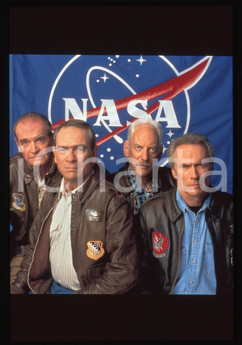 35mm vintage slide* 2000 Film SPACE COWBOYS - Clint EASTWOOS eTommy LEE JONES