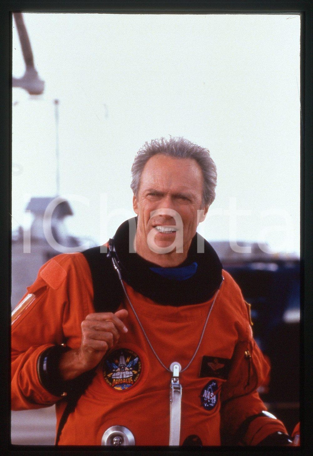 35mm vintage slide* 2000 Film SPACE COWBOYS - Clint EASTWOOD in una scena (2)