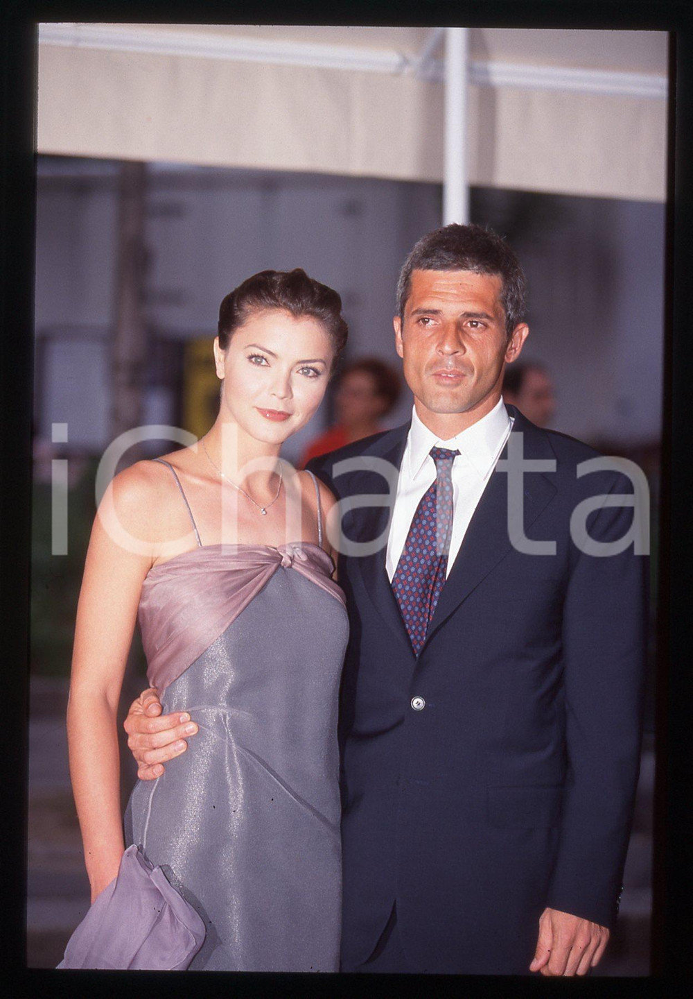 35mm vintage slide* 1995ca MILANO - Vittoria BELVEDERE e Vasco VALERIO (4)